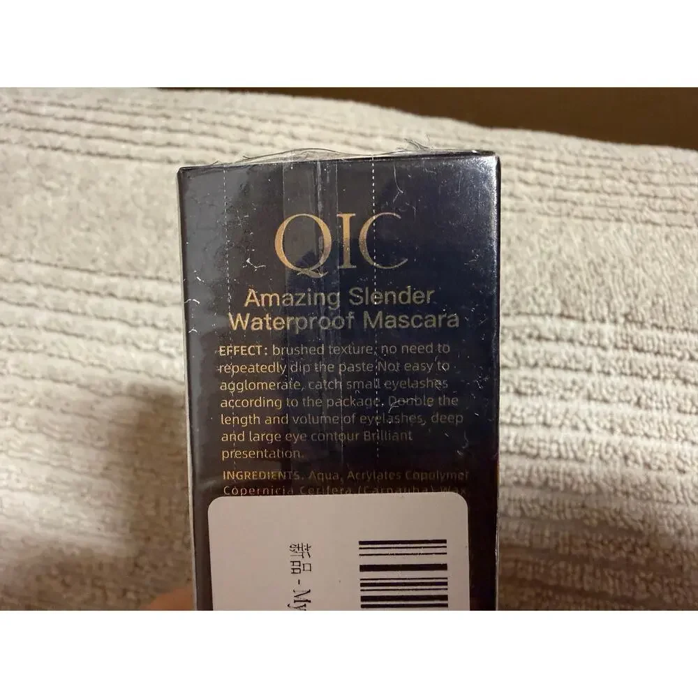 4 Pack QIC voluminous mascara provides length density curl no smudge waterproof